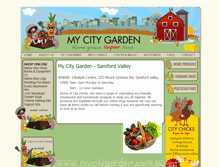 Tablet Screenshot of mycitygarden.com.au